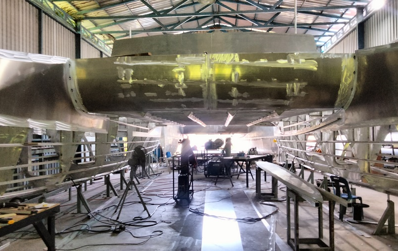 mumby 48s under construction